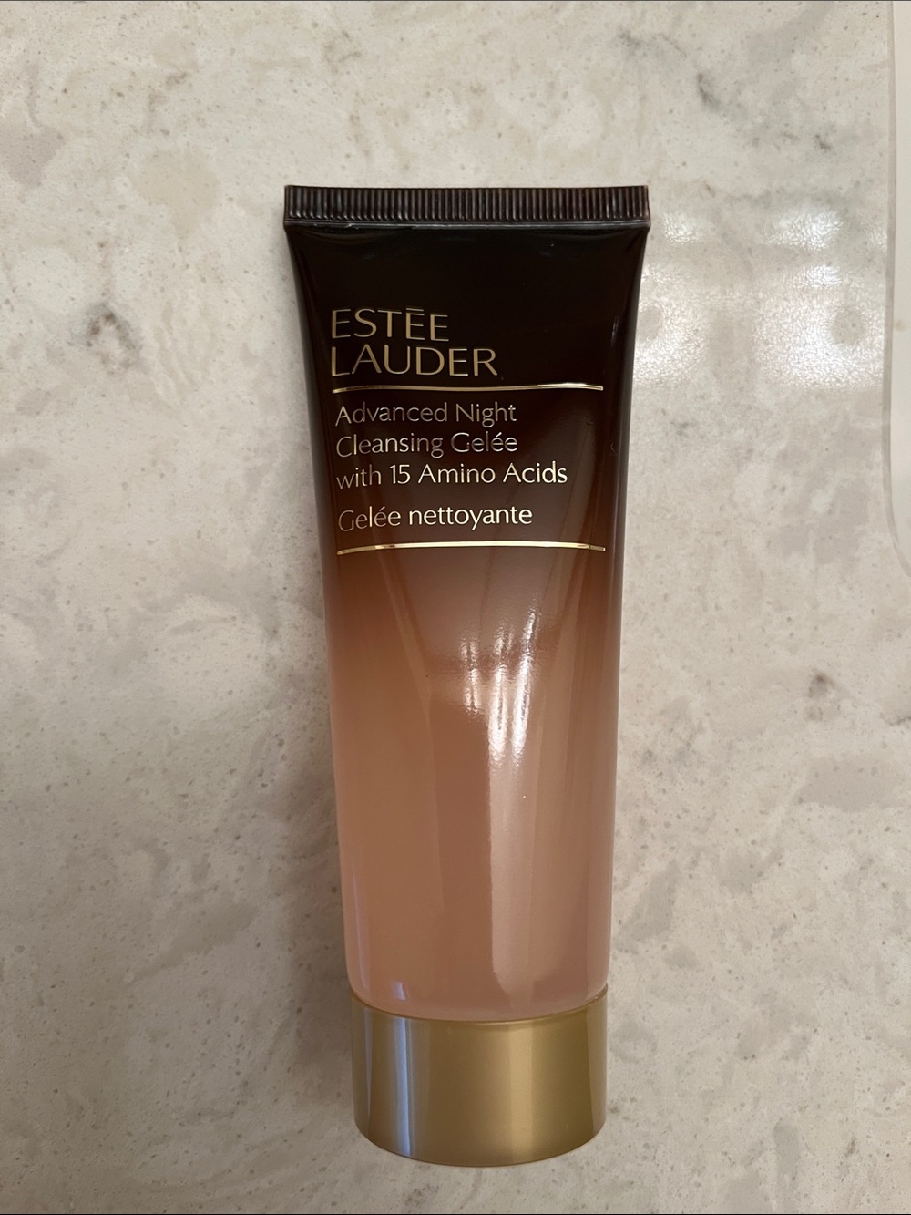 Estee Lauder Advanced Night Cleansing Gelée in Brown and Peach Gradient